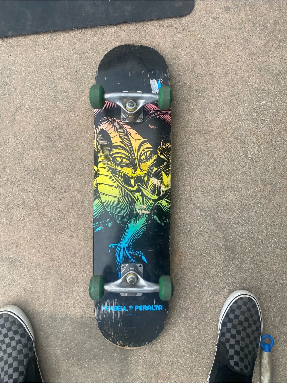 Powell Peralta CabelleroColor Gradient Monster Skateboard - Black